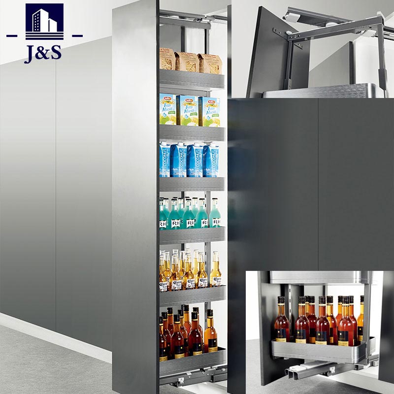 Soft Close Revolving Tall Unit Pull Out Pantry Organizer သည် မီးဖိုချောင်သိုလှောင်မှုအား အကောင်းဆုံးဖြစ်အောင်ပြုလုပ်ရန် အကောင်းဆုံးဖြေရှင်းချက်တစ်ခုဖြစ်ပါသလား။