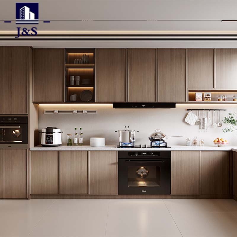 Classical Timber Laminate Kitchen Cabinet ကိုကြည့်ပါ။