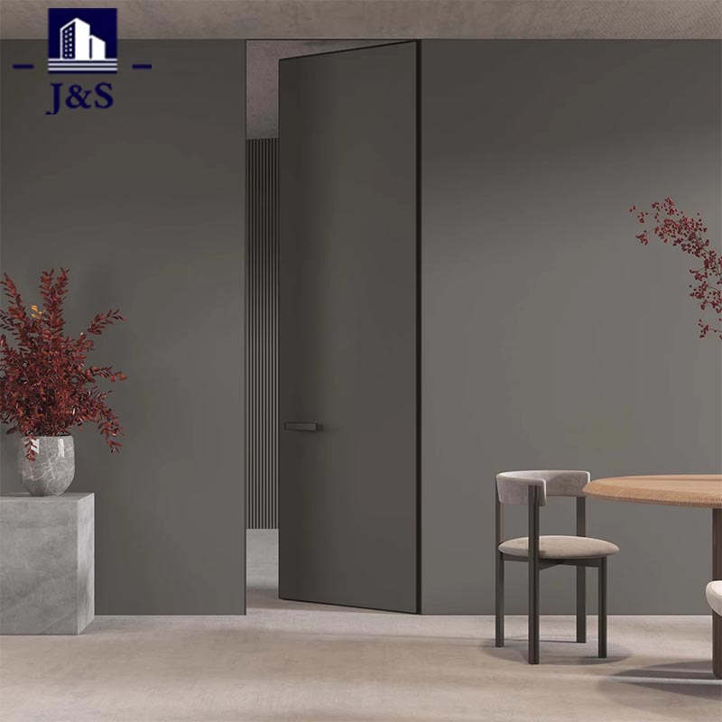 Minimalist Frameless စိတ်ကြိုက်ပြုလုပ်ထားသော မမြင်နိုင်သောတံခါး